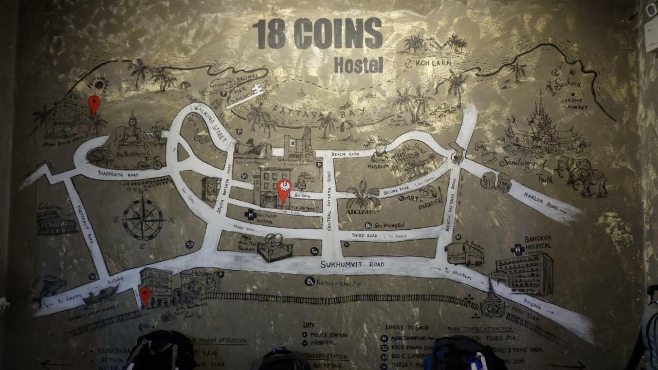 18 Coins Budget Hotel Pattaya Exterior photo